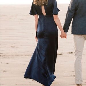 ASOS Navy Dress Size 2